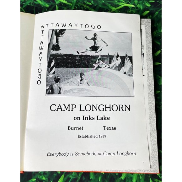 Camp Longhorn Inks Lake & Ranch on Indian Springs 91 Combined Yearbook Burnet TX - Picture 4 of 6